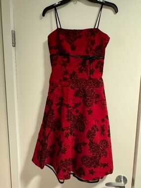 Red Semi-formal Dress by B Darlin